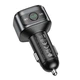 FM-трансмиттер Hoco E67 Fighter Bluetooth 5.0 2 USB QC3.0 Черный (E67) - изображение 4