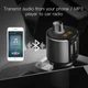 FM-трансмиттер Hoco Bluetooth 2xUSB 2.4 А Чёрный (E19) - изображение 5