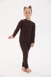 Детское термобелье Thermo Kids на флисе, комплект кофты и брюки, термобелье для мальчика и девочки, в размере 110 - изображение 2