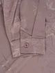 Женский атласный костюм мокко блузка-рубашка и широкие брюки (70011) M - изображение 8
