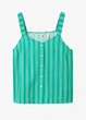 Майка жіноча Tom Tailor Denim лляна зелена, розмір XS (TT-00222-TP) - зображення 5