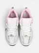Женские кроссовки для бега NB 530 White Silver Pink 38 (24,0 см) Белый - изображение 8