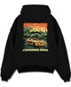 Худи LOYS толстовка с принтом Christmas Rush Skyline R32 Drift Car Godzilla vs JDM, Черный S - изображение 1