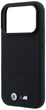 Etui BMW M Quadrille Kevlar Metal Logo MagSafe do iPhone 17 Pro Max / 18 Pro Max czarne (BMW001203) - obraz 6