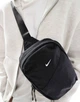 Сумка унисекс Nike через плечо, черная NIK-012-BLK - изображение 6