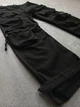 Чоловічі штани карго Zara Relaxed Cargo з об'ємними кишенями чорні р. 36 - зображення 3