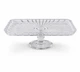 Блюдо на ножке прямоугольное для сервировки Pasabahce Elegant 16.2 х 27.6 см (950107) - изображение 3