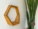 Настінна полиця PolygonHex Бурштиновий ATG-028 - зображення 1