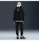 Спортивный костюм детской Nike Club Flc Hdy Black S рост 128 см Черный HQ9318-010 - изображение 2