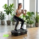 Вібраційна платформа BodyWave Lite Bluetooth для вправ тренування тіла 150 кг 115074 чорна - изображение 2