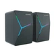 Колонки ColorWay, Black, 2x3 Вт, 3.5 мм, LED підсвічування, живлення від USB, 1.1 м (CW-SPU01BK) - изображение 2