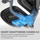 Офисное кресло Sihoo C300 PRO V2 Black с подставкой для ног (C300-PRO-V2-B101-JT) - изображение 9