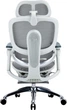 Офисное кресло Sihoo C300 PRO V2 White с подставкой для ног (C300-PRO-V2-B102-JT) - изображение 3
