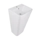 Напольный умывальник моноблок Qtap Tern 440х380х830мм Белый QT1711G302WN, керамический, глянцевый - изображение 1