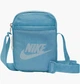 Сумка через плечо Nike Nk Heritage S Crossbody 1L 18 × 13 × 3 СM Блакитний BA5871-407 - изображение 1