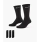 Носки Nike U Nk Everyday Cush Crew 3Pr 42-46 Черный SX7664-010 - изображение 2