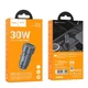 АЗП HOCO Z57A Glorious PD30W+QC3.0 car charger Metal Gray - зображення 2