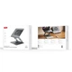Настольный держатель XO C182 Metal Notebook Holder + Lighted Colourful Radiator Grey - изображение 2