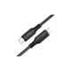 Дата кабель USB-C to USB-C 1.2m 3A 60W silicone black Acefast (6974316284161) - изображение 2