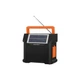 Акустична система NEWVEW NV-9153 Solar Panel/BT/USB/TF/FM Orange (NWVW-NV-9153-OR) - изображение 1