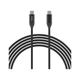 Дата кабель USB-C to USB-C 1.2m USB 3.1 Gen2 240W (50V/5A) Choetech (XCC-1035) - изображение 2