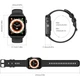 Смарт-годинник Blackview R30 Max Black (6931548323174) - изображение 4