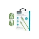 Дата кабель USB 2.0 AM to Lightning 1.0m 2.4 A green Choetech (XAL-0003-GN-V2) - зображення 2