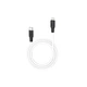 Дата кабель USB-C to Lightning 1.0m 3A 20W X21 Plus black+white HOCO (6931474742162) - зображення 3