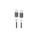 Дата кабель USB-C to USB-C 1.0m 3A 60W silicone black BOROFONE (6974443384802) - изображение 1