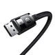 Кабель Baseus High Definition Series Adapter Cable DP to DP 8K 2m Black B00633706111-02 - зображення 2