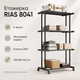 Металлическая этажерка на колесах 155×80×40 см - изображение 5