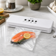 Вакуумный упаковщик RED FINI AN373 для сухих и влажных продуктов 90 Вт 60 кПа USB Белый - изображение 4