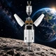 Конструктор NASA Apollo Saturn V (1969 деталей) ракета носитель Сатурн 5 - изображение 6
