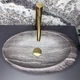 Умывальник VBI Vicenza накладной 49x29 см stone matt VBI-014807 - изображение 2