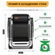 Розкладне крісло шезлонг LEOBRO Zero Gravity Premium Plus Чорне (LB-ZGC-E1-BLK) (LEO_LB-ZGC-E1-BLK) - изображение 10