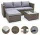 Комплект садових меблів LEOBRO Lounge Set 3-в-1 (LB-1057) (LEO_LB-1057) - изображение 1