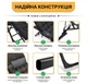 Розкладне крісло ліжко з подушкою LEOBRO Striped (LB-FCB-G1-STR) (LEO_LB-FCB-G1-STR) - изображение 5