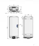 Водонагреватель электрический Thermo Alliance Spectra Flat 65 л универсальный, мокрый ТЭН 3,3 кВт, h 279 мм - изображение 2