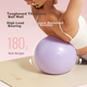 Мини-мяч для йоги Keep Mini Yoga Ball, тренировки мышц тазового дна после родов, фитнес-тренажёр, взрывозащищенный, утолщенный, для беременных, осьминог, пилатес, маленький мяч 25 см - изображение 5