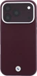 Etui plecki BMW Sign Centered Deboss MagSafe do Apple iPhone 17 Pro / 18 Pro Burgundy (BMHMP18L26SWOWMR) - obraz 3