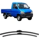 Стеклоочистители Aoye для Wuling Zhiguang 10-25/16 Zhiguang Small Truck, безрамочные щетки стеклоочистителя, передние стеклоочистители, 1 пара, 18+16 дюймов - изображение 3