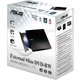 Зовнішній DVD-привід ASUS 8x Speed USB 2.0, портативний оптичний привід, чорний (сумісний із системами Apple/SDRW-08D2S) - зображення 10