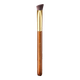 Кисть для макияжа Rownyeon, кисть для консилера Chimo CM178 со скошенным треугольным ворсом, кисть для хайлайтера, мягкая щетина, меньше впитывает пудру, одна штука. - изображение 4