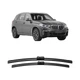 Стеклоочистители Aoye для BMW X5 (модели 2019-2026 гг.), специальная безрамочная конструкция, щетки стеклоочистителя оригинального размера, 1 пара, 26+20 дюймов. - изображение 3