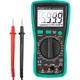 Цифровий мультиметр Pro'sKit MT-1280, дисплей True RMS, універсальний вимірювач, захищений від опіків, вимірювач ємності, 3 5/6 дюйма - изображение 2