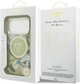 Etui plecki Guess IML Glitter Flowers Triangle MagSafe do Apple iPhone 17 Pro / 18 Pro Green (GUHMP18LHFLPEDN) - obraz 8