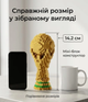 Конструктор World Cup MZ-219 Кубок чемпіонату світу з футболу, мініблоки, 3D модель трофея, 6+ - зображення 2