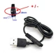 USB кабель 5V для зарядки машинок для стрижки и бритв Xiaomi (2 pin) 6мм между контактами, 1м - изображение 1