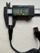 USB кабель 5V для зарядки машинок для стрижки и бритв Xiaomi (2 pin) 6мм между контактами, 1м - изображение 3