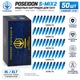 Одноразовые модульные картриджи POSEIDON S-MIX2, контурные иглы RL/ELT с мембраной для тату мастера, набор 50 шт - изображение 1